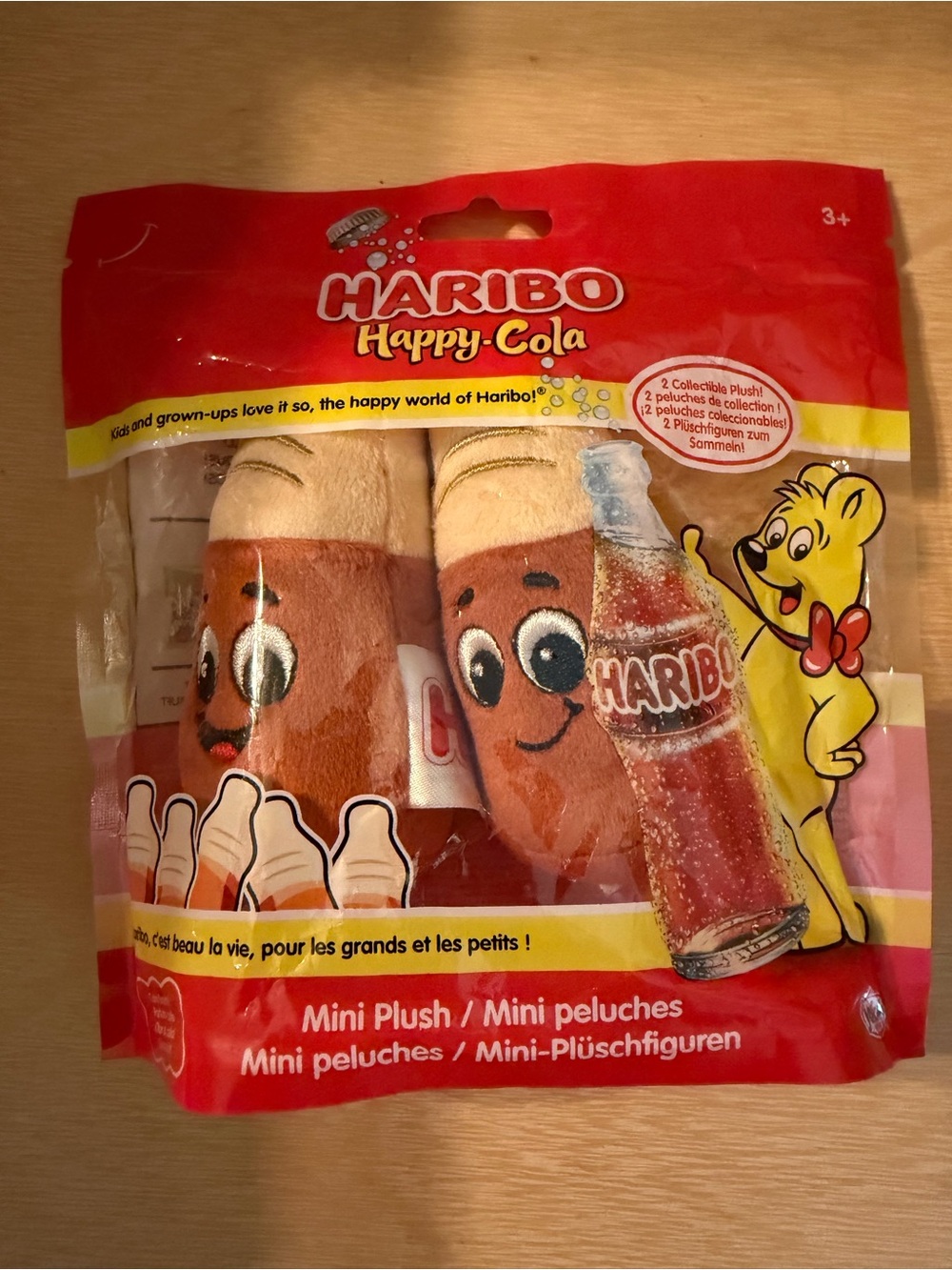 HARIBO Happy-Cola Mini Plush Pair - New and Sealed